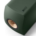 KEF LS50 Meta Moss Green Perspective