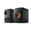 KEF LS50 Wireless II Carbon Black Front Rear