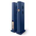KEF LS60 Wireless Royal Blue Front Rear